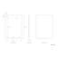 Abiya Flat Wall Mirror-1789150501