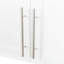 Armoire de rangement murale empilable, blanc