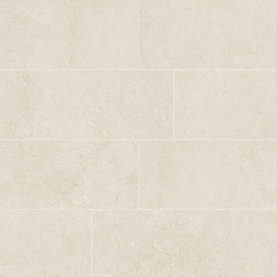 Mele Crema Luna 12 in. x 24 in. Lappato 3D Porcelain Stone Look Floor And Wall Tile
