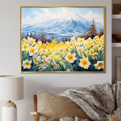 " Daffodils Charm In Mountain "