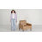 Bharati Faux Leather Armchair-1615478702