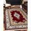 Tapis à motif oriental rouge Kelayeh-40281712