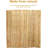 Natural Bamboo Fence Roll 4FT x 6FT-136085293
