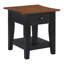 Table de bout avec rangement Joplin