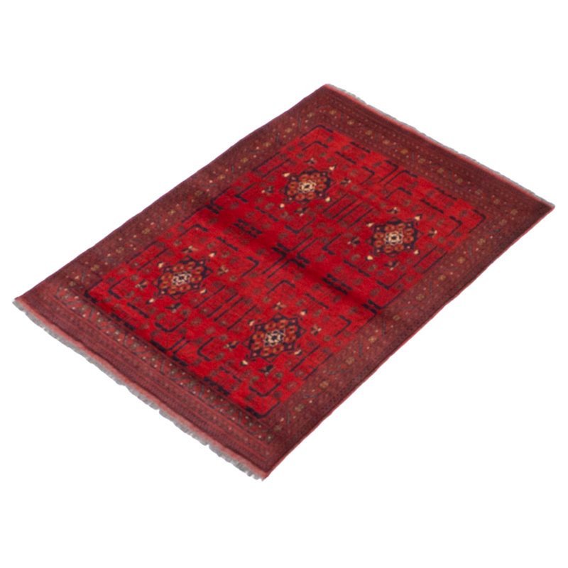 Gurditta One-of-a-Kind 3'4" X 4'10" New Age Wool Area Rug in