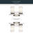 Crosby 2-Light Brushed Nickel Bath Vanity Light with Satin Etched Glass Shades-874110257