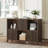 Guinna 6-Cube 3-Door Wood Bookcase-246873506