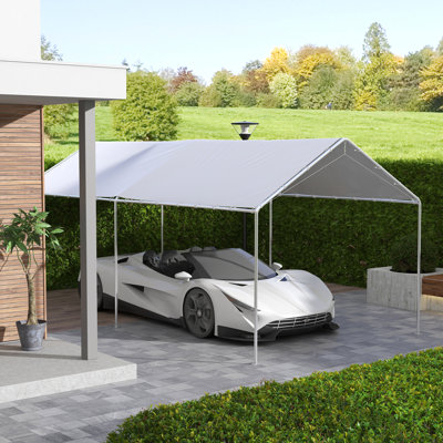 Housse pour auvent de remplacement pour abri d'auto 10 'x 20' Outsunny