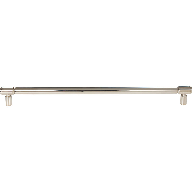 Clarence Appliance Pull, Polished Nickel, 18" Center to Center