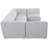 Arens Upholstered 142 " Linen U-Shaped Seating Component-88318512