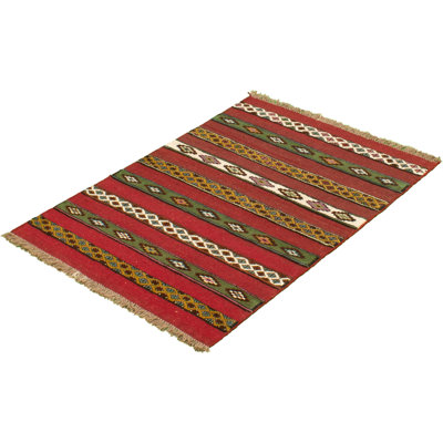 Wool Southwestern Indoor Rug