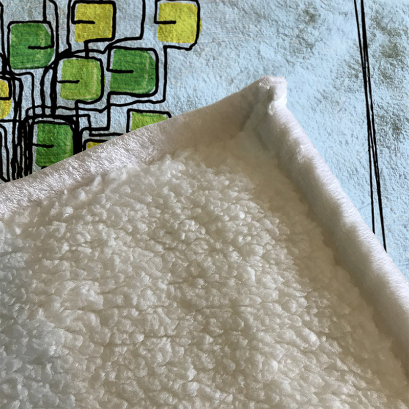 Throw Blanket, 51" W x 60" L