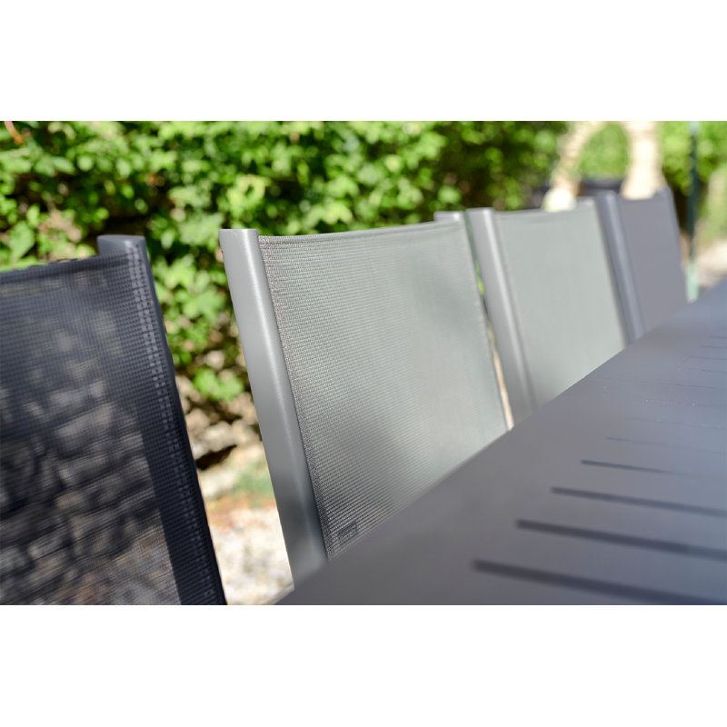 Costa Outdoor Dining Table, 35.5" W x 95" L x 29" H