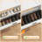 Shoe Storage Cabinet With 2 Flip Drawers, 4 Tires Farmhouse Shoe Organizer With Open Storage Shelf & Barn Door, Adjustable Or Removable Freestanding Hidden Narrow Shoe Rack For Foyer, White