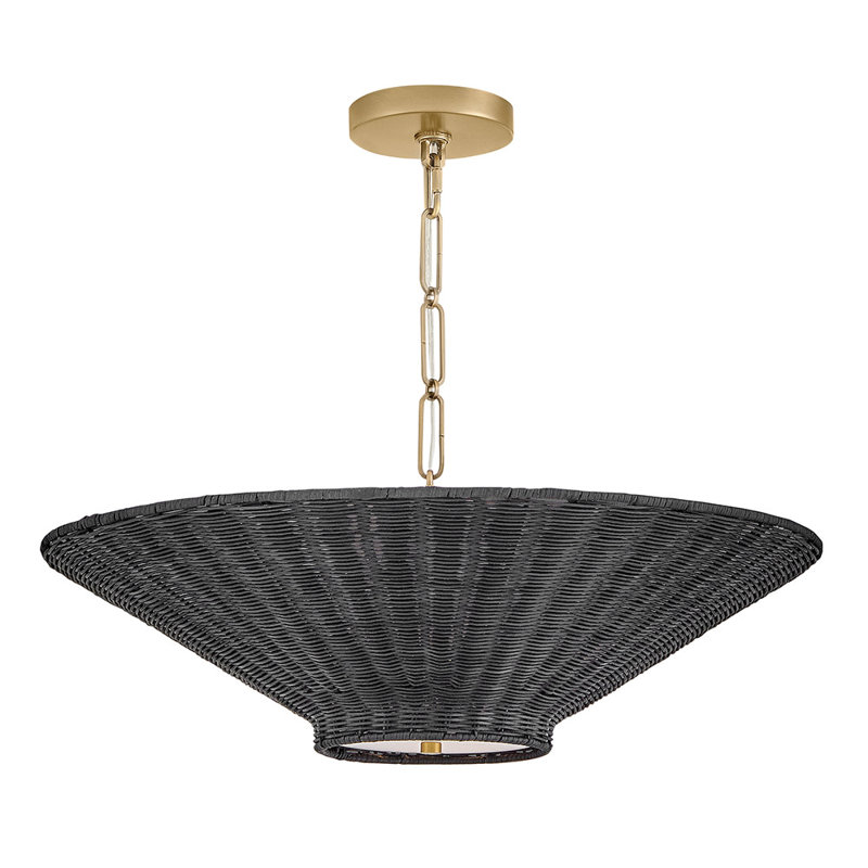 Petit lustre convertible Hinkley Delia, Noir