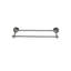 Edwardian Bath Double 20 1/2" Wall Mounted  Towel Bar-888152880