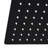 1-Spray Patterns With 2.5 GPM 15.7 In. Ceiling Mount Fixed Shower Head In Matte Black
