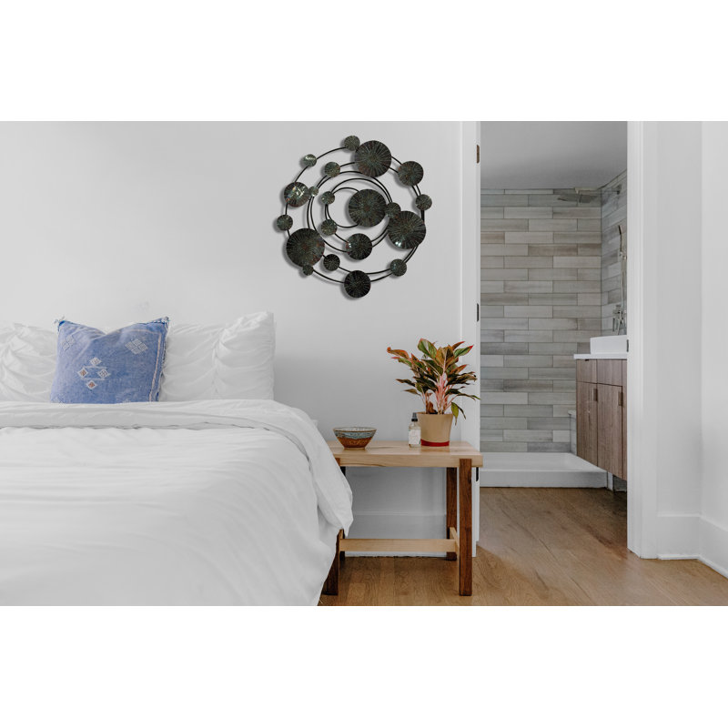 Handmade Modern Abstract Wall Decor on Metal