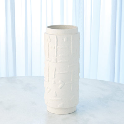Vase Sankuru - Blanc rustique - Lg