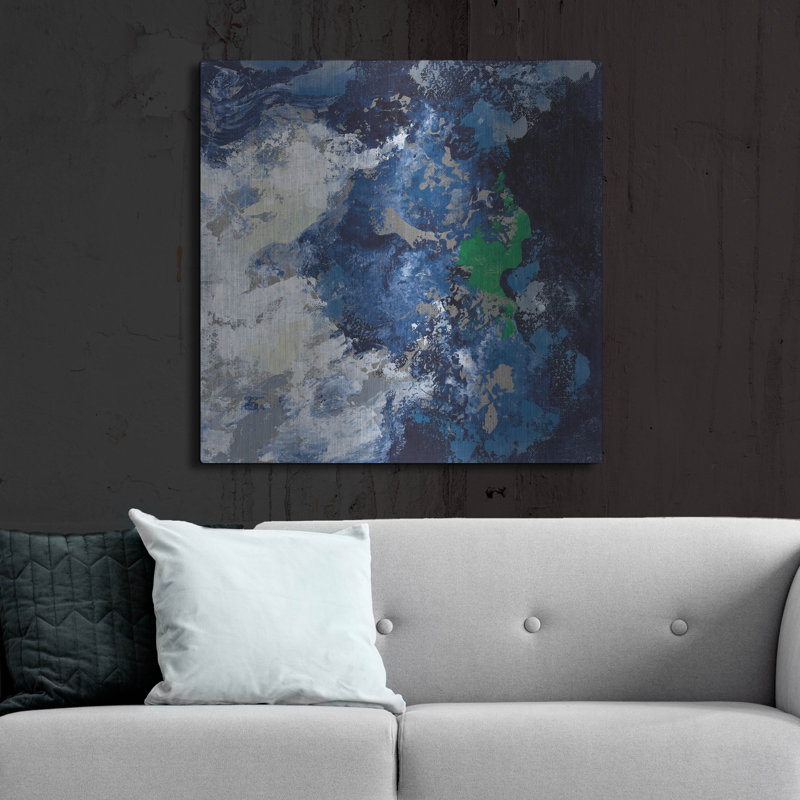 «Northern Coast III» par Silvia Vassileva, H 36 po x l 36 po