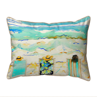 Bottoms Up Outdoor Throw Pillow