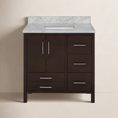 Kiara 36'' Single Bathroom Vanity with Top