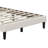 Queen Size Upholstered Platform Bed With Support Legs-1767500402