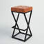 Judie Upholstered Counter Stool with Metal Frame-598808597
