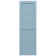 EnduraCore Composite Two Panel Chevron Modern Style Shutters