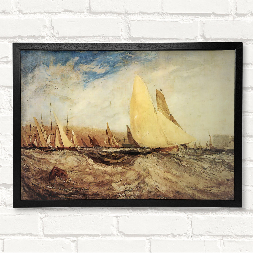 Regatta von Joseph Mallord Turner - Druck