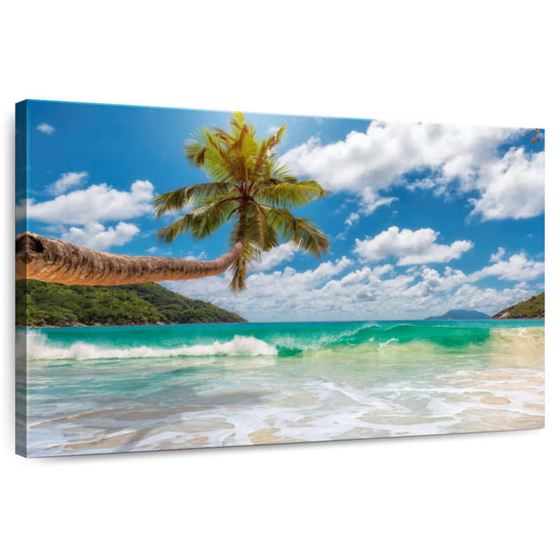 Gillard Barbados Tree Beach Scenery, 20'' H x 30'' W