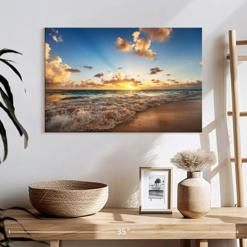 Gillard Sunrise sur la plage des Caraïbes