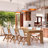 Trahan Teak Solid Wood Dining Table-689600434