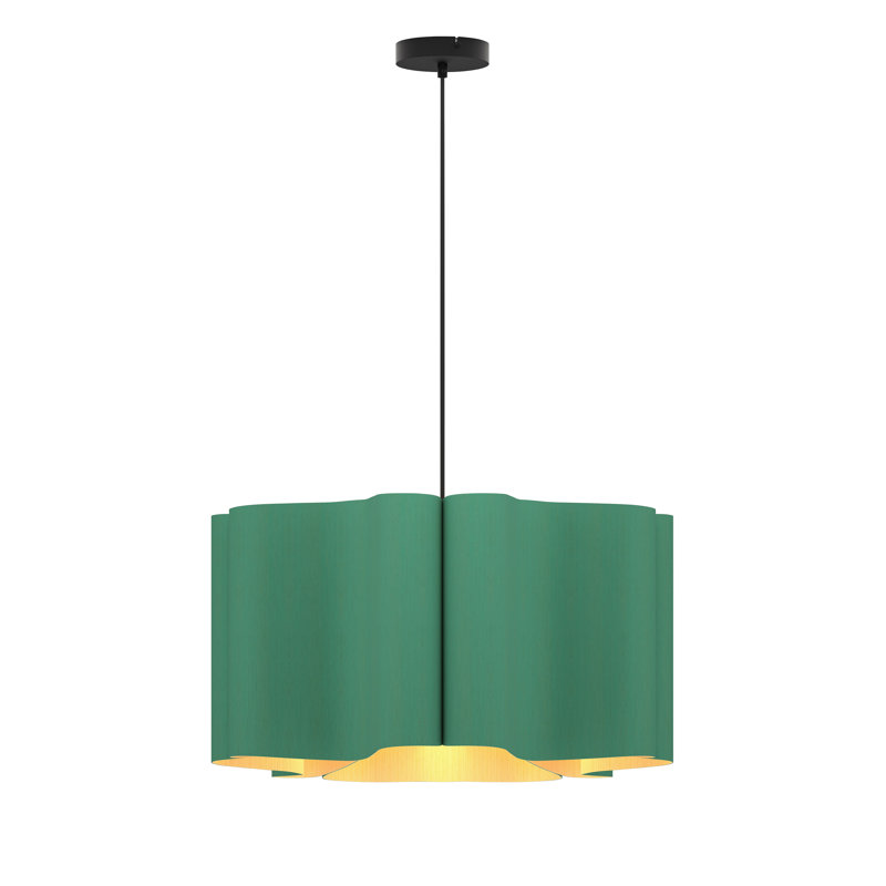 Luminaire suspendu Paulina, Essence légère / cendre