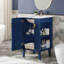 Meuble-lavabo de 20 po avec lavabo en céramique-121018256