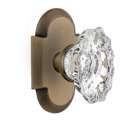 Cottage Plate with Chateau Door Knob