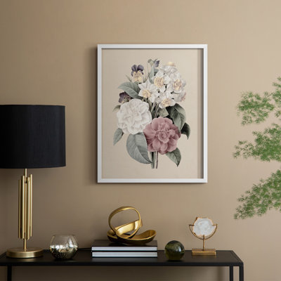 Antique Botanical II Framed Print - Solid Wood