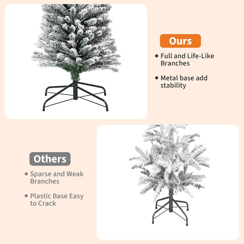 1.38' H Lighted Artificial Christmas Tree