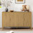 57.5" Modern Fluted Stripe Sideboard Cabinet With 4 Doors-1703261732