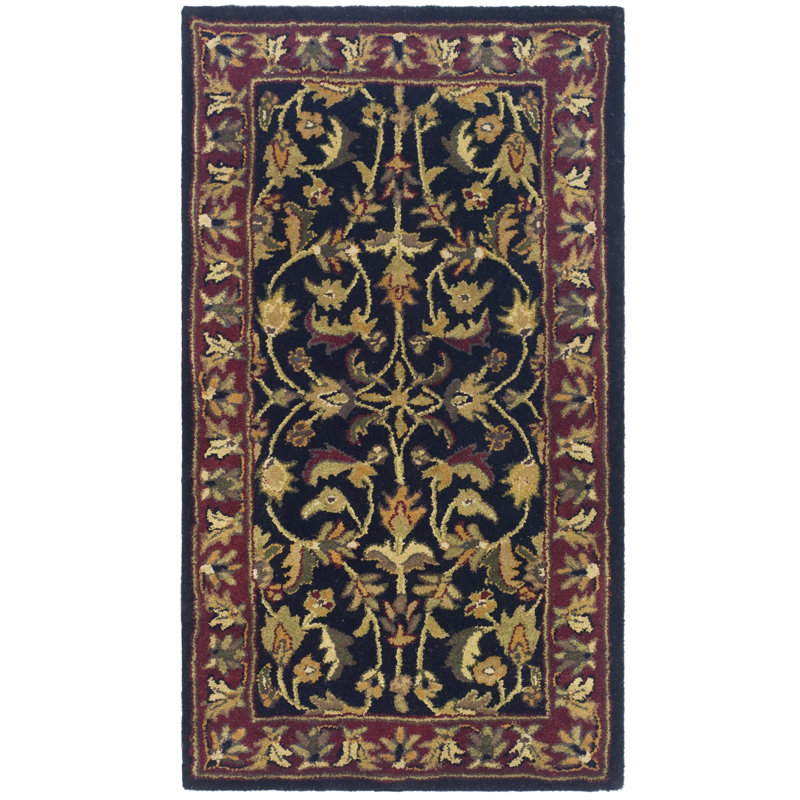 Cranmore Hand Tufted Wool Oriental Rug, Rectangle 2'3" x 4'