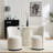 Velvet Swivel Barrel Chair-609461061