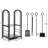 Apsar 10cm W Metal Log Rack