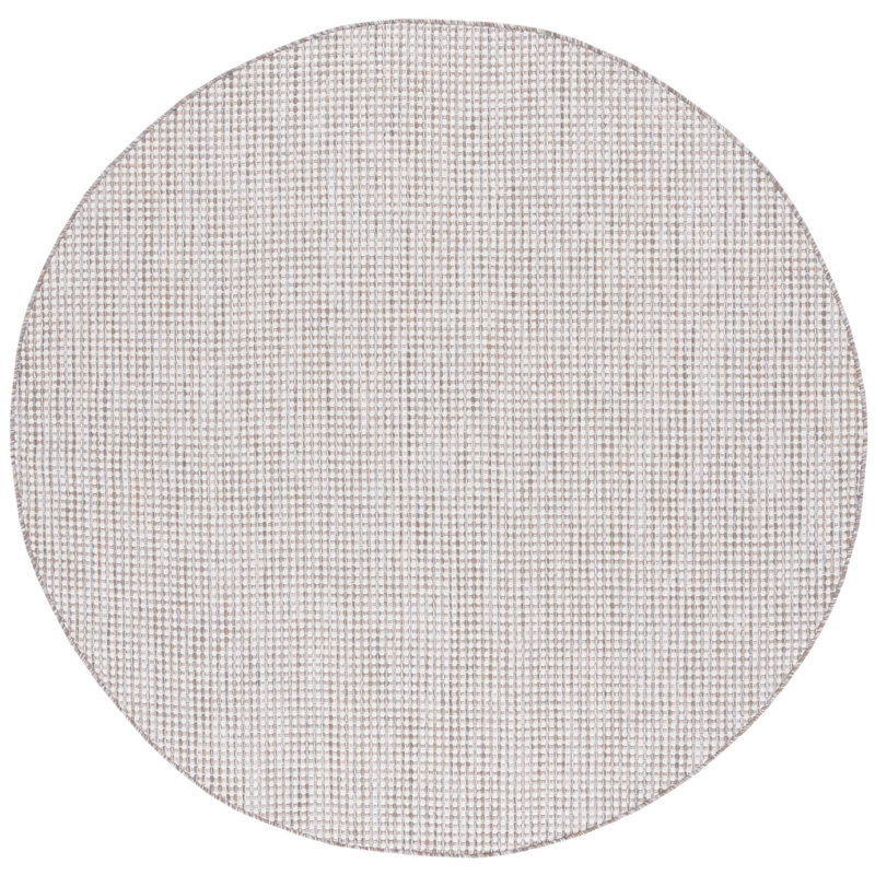 Beccles Performance Indoor/Outdoor Area Rug, Round 6'7"
