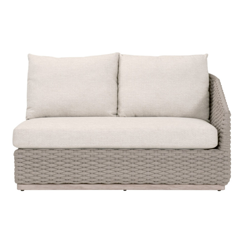 Caspian Outdoor Modular Arm Sofa, Right Hand Facing