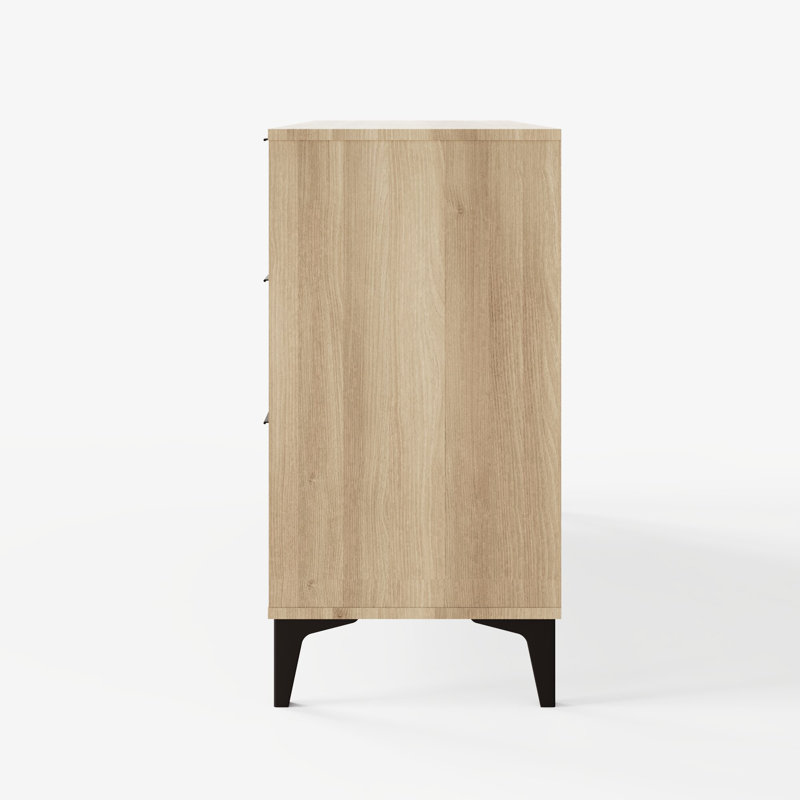Branscome 107cm W 6 - Drawer Chest of Drawers