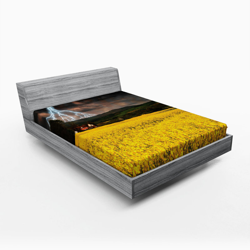 Microfiber Fitted Sheet, Queen Fitted Sheet