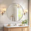 Miroir de salle de bain Kaitlee Cadre en acier inoxydable-1729450625-1711435850-1727364440