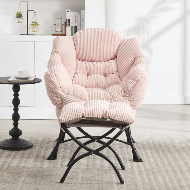 Fauteuil Lazy, Rose