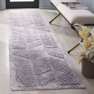 Easy Care 223 Hand Tufted Recycled Cotton Machine Washable Geometric Indoor Use Only Rug