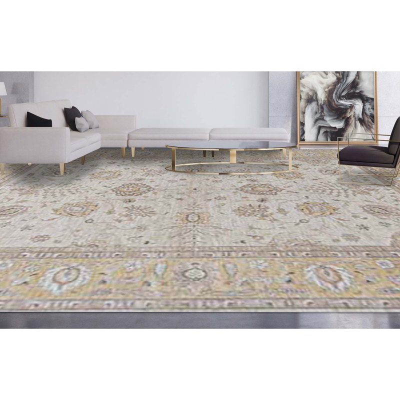 Sultanabad Wool Oriental Area Rug